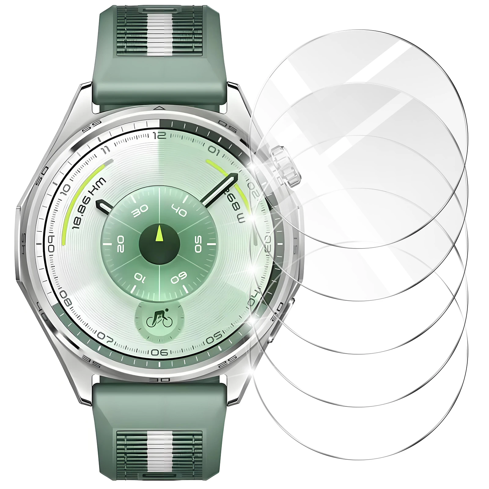 

9H Tempered Glass for Huawei Watch GT 6 Pro 46mm 41mm, Premium Screen Protector Durable HD Anti-scratch Film for GT6 Accessories