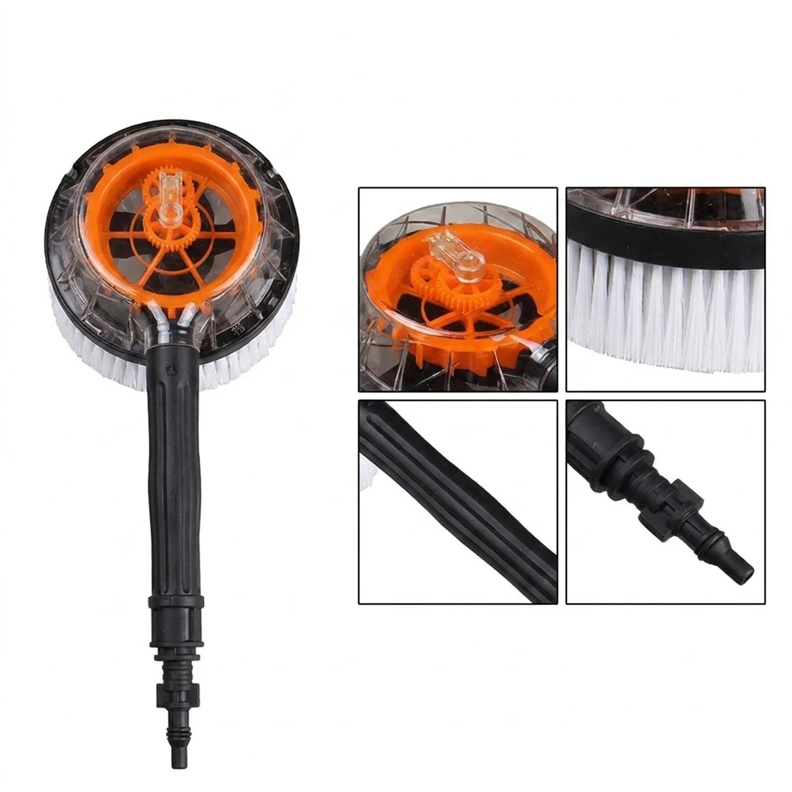 220V High Pressure Car Washing Machine Rotating Round Brush for PW909203K Suitable for Cars Motorcycles and Bicycles