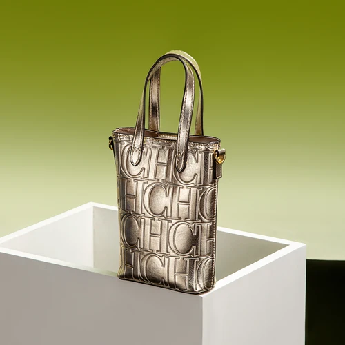 Imagen 2 del producto Bolso nuevo 2025 de diseño de lujo a la moda para mujer, bolso para teléfono de Color sólido con diseño cuadrado