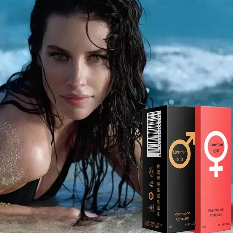 Perfume de feromonas perfumado para orgasmo de mujer, Perfume para coqueteo, productos sexuales para hombres, atracción de mujeres, seducción, 3ML