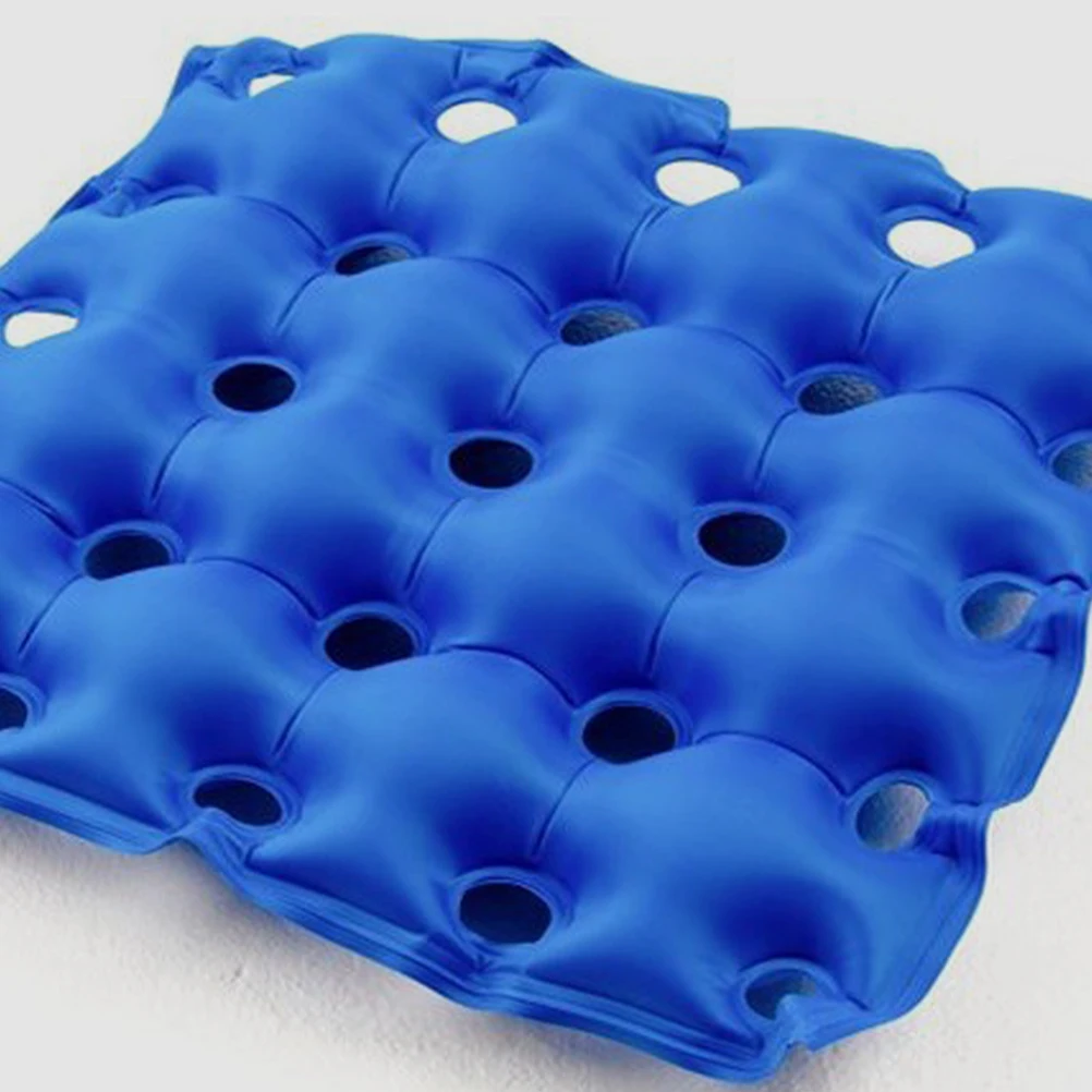

Inflatable Seat Cushion Wheelchair Pad Anti decubitus Pregnant Mat Office Chair Car Travel Square PVC Pressure Relief Ergonomic