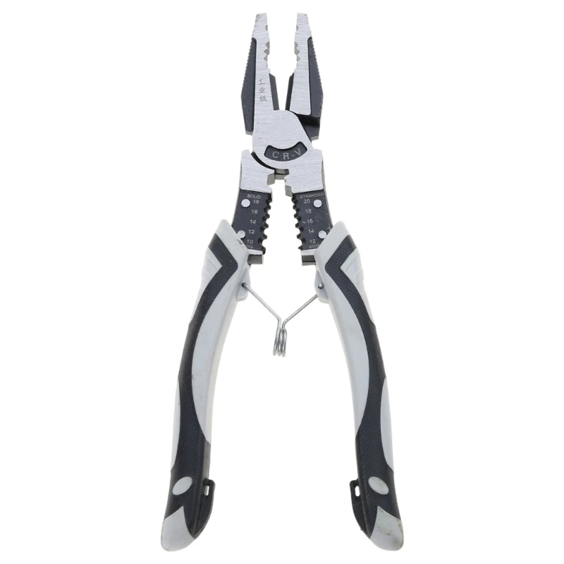 ความทนทาน คีมเหล็กช่างไฟฟ้า Plier คีมจมูกยาวลวดกรรไกรเครื่องมือสำหรับตัด,ดัด CRIMP