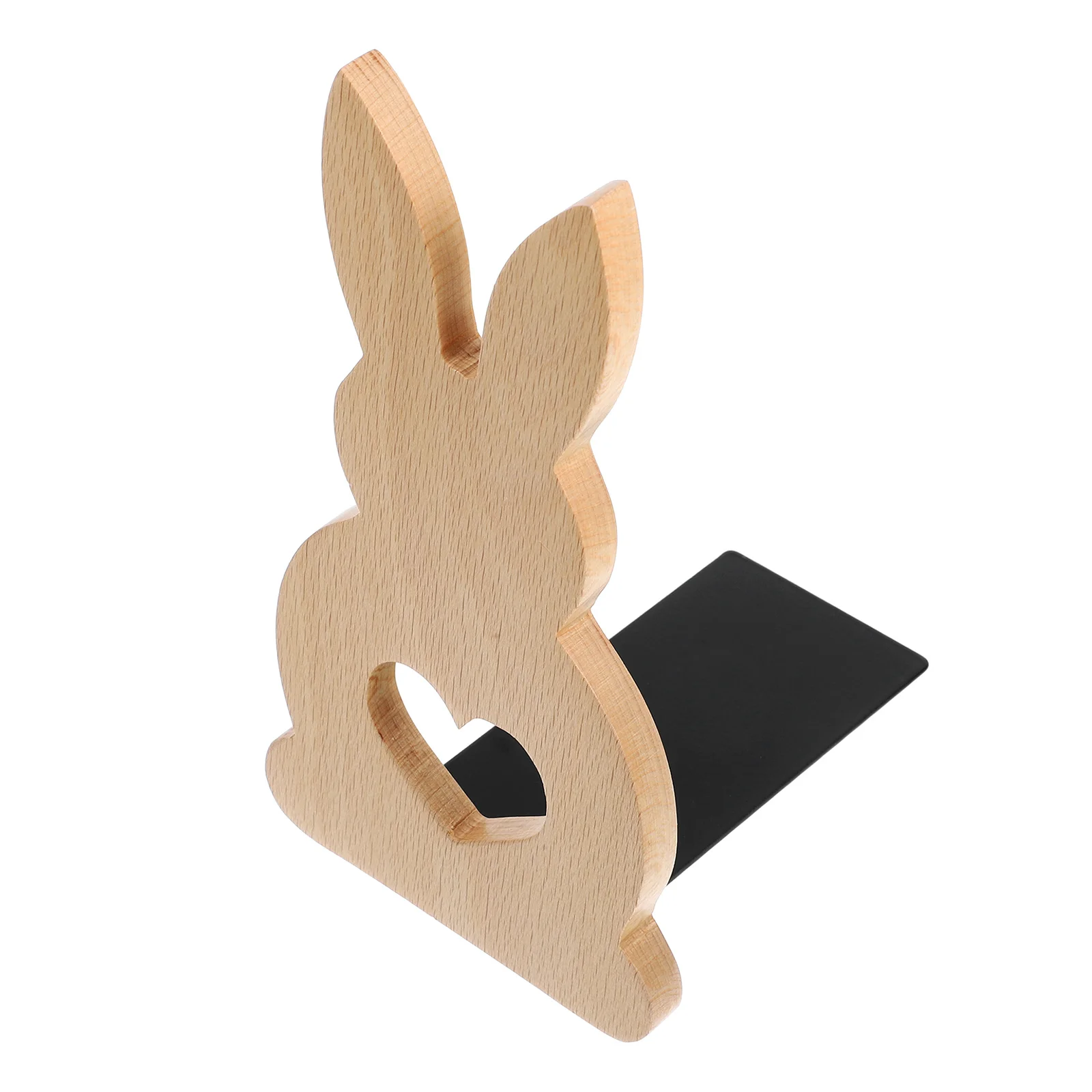 

Rabbit Book Stand Plush Hammock Animal Bookend Shelf Stopper for Kids Ends Rabbits Bookshelf