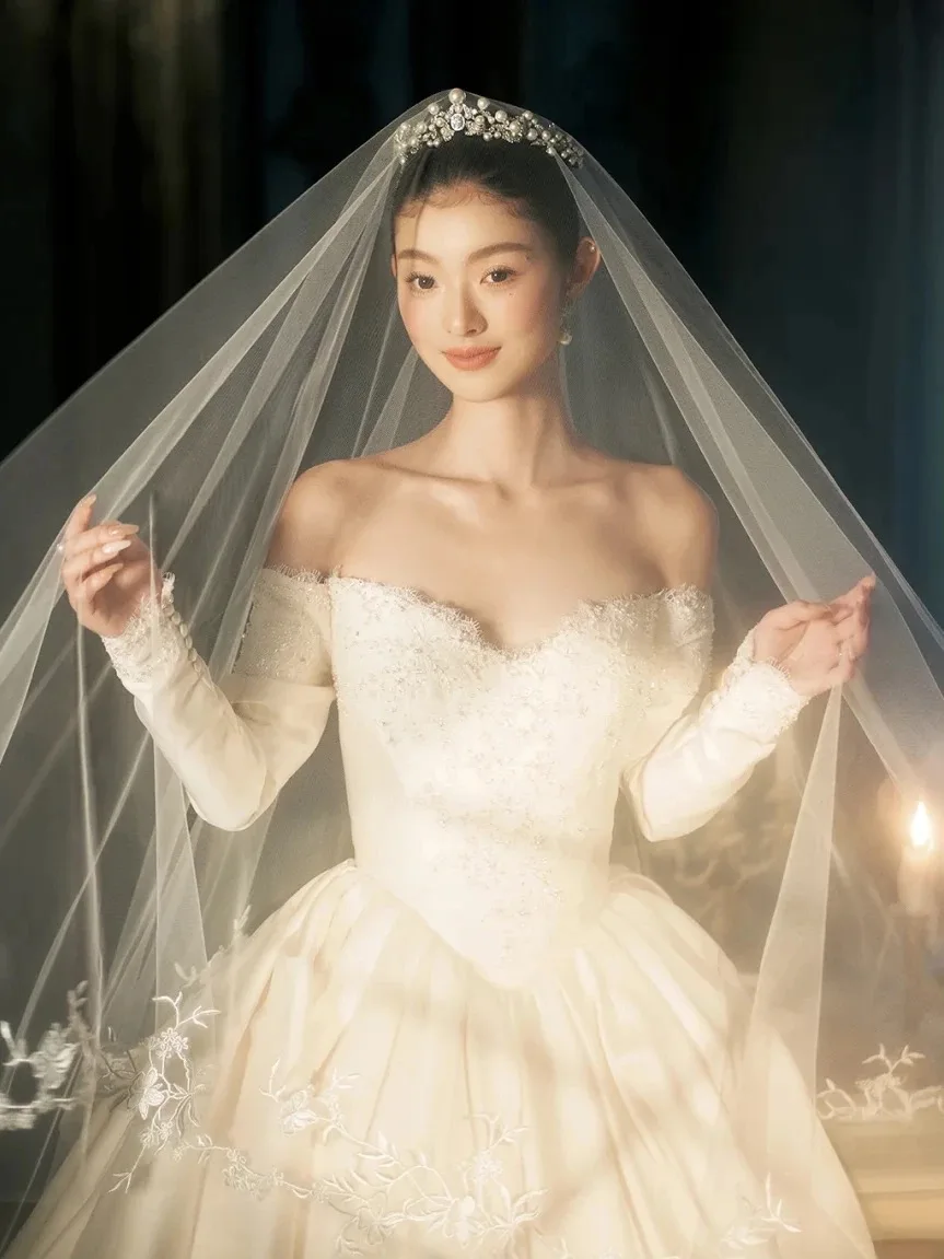 اكسسوارات شعر الزفاف لؤلؤة كريستال التيجان والتيجان الزركون عقال للعروس النساء الأميرة الملكة الإكليل مجوهرات الزفاف