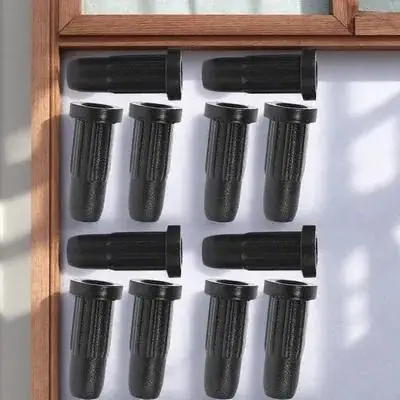 12 قطعة مكتب الكمبيوتر كرسي دوار عجلة سدادة غطاء مطاطي هادئة الإنزلاق حامي لمكتب المنزل المدرسة استخدام كرسي عجلة سدادة