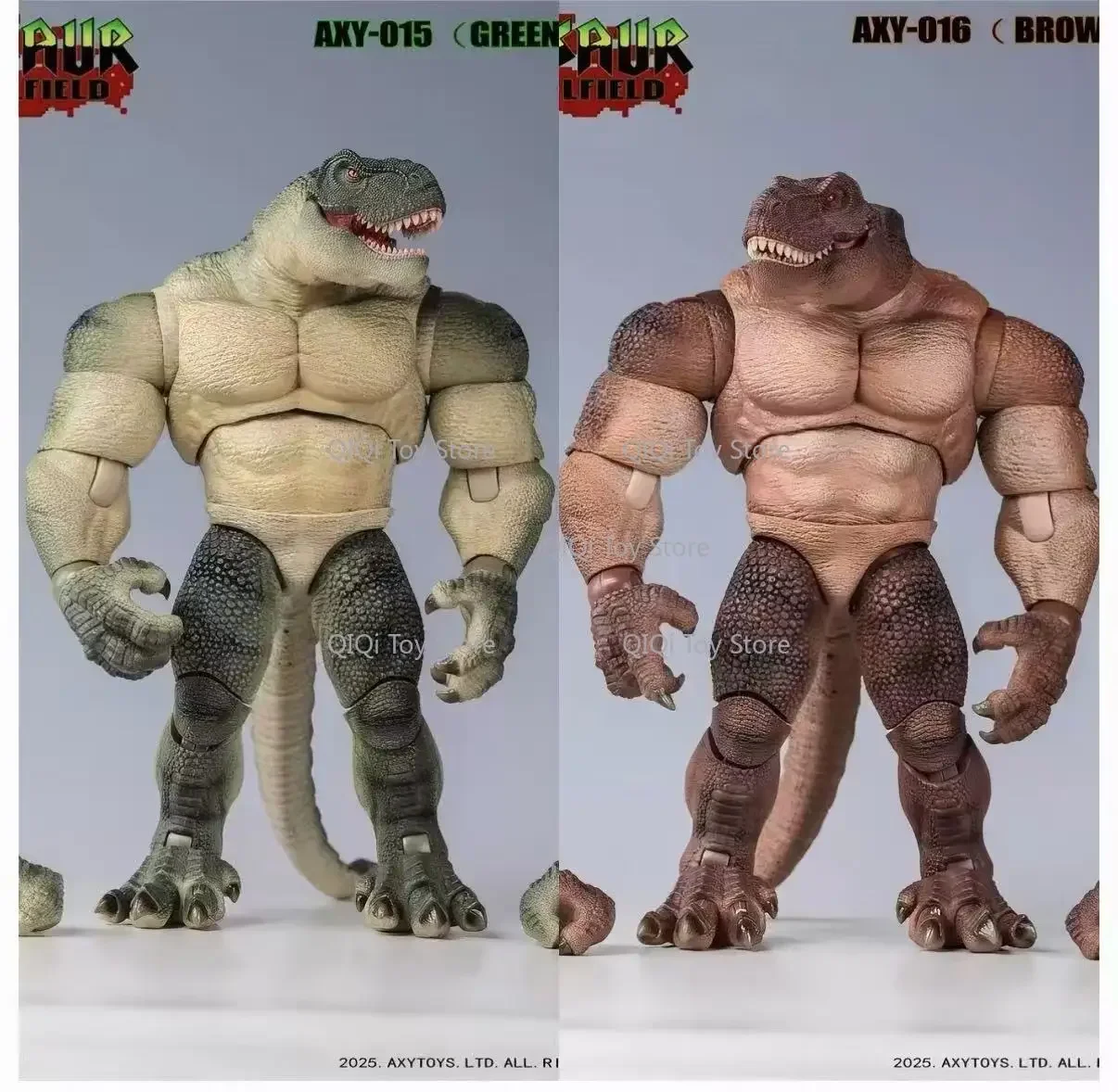 in stock AXYTOYS Dinosaur Battlefield Tyrannosaurus 1/9 Joint Moverable Model