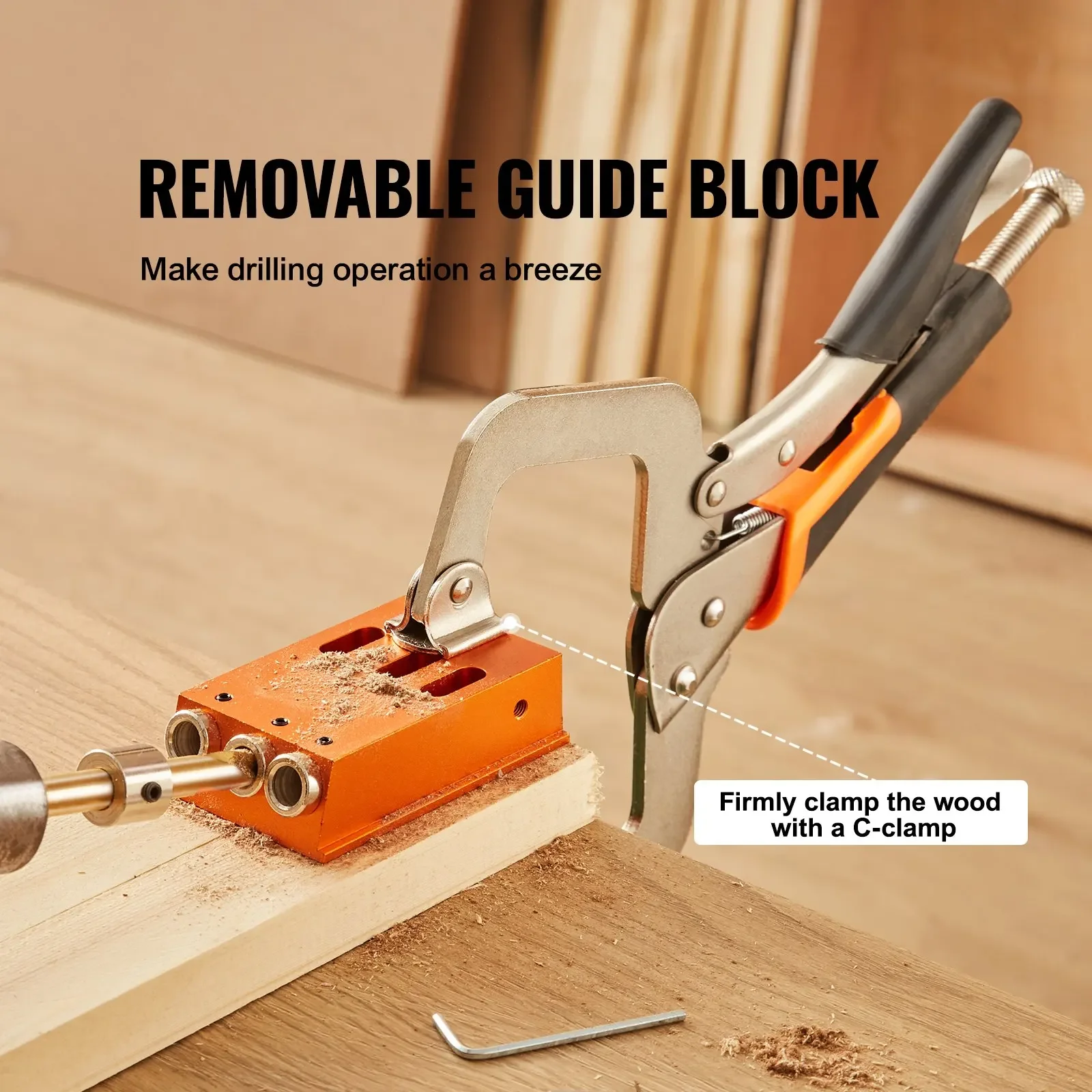 ชุดเครื่องมือเจาะรูเอียง SIHAO - Pocket Hole Jig บทวิจารณ์และราคา