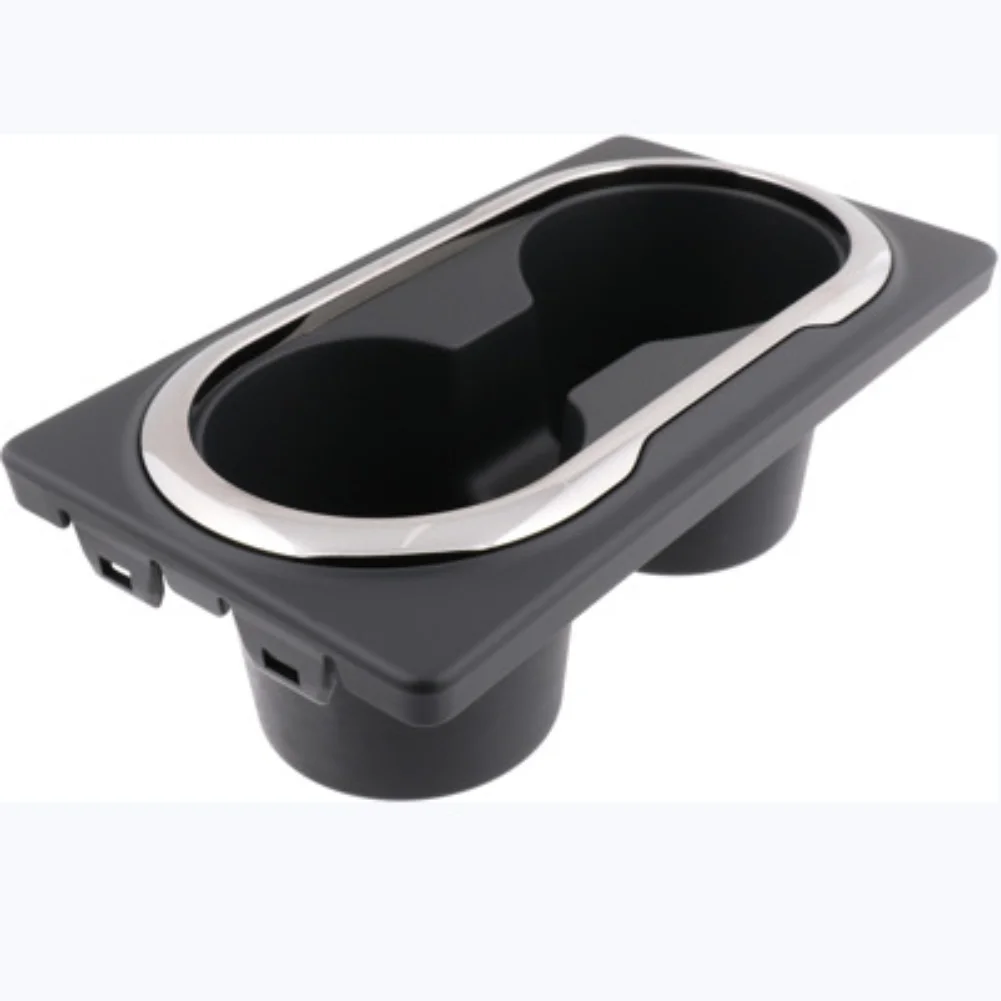 

Black Console Cup Holder Center Console Cup Holder Cup Holder Armrest Organizer ABS Plastic Wear-resistant Quick Install