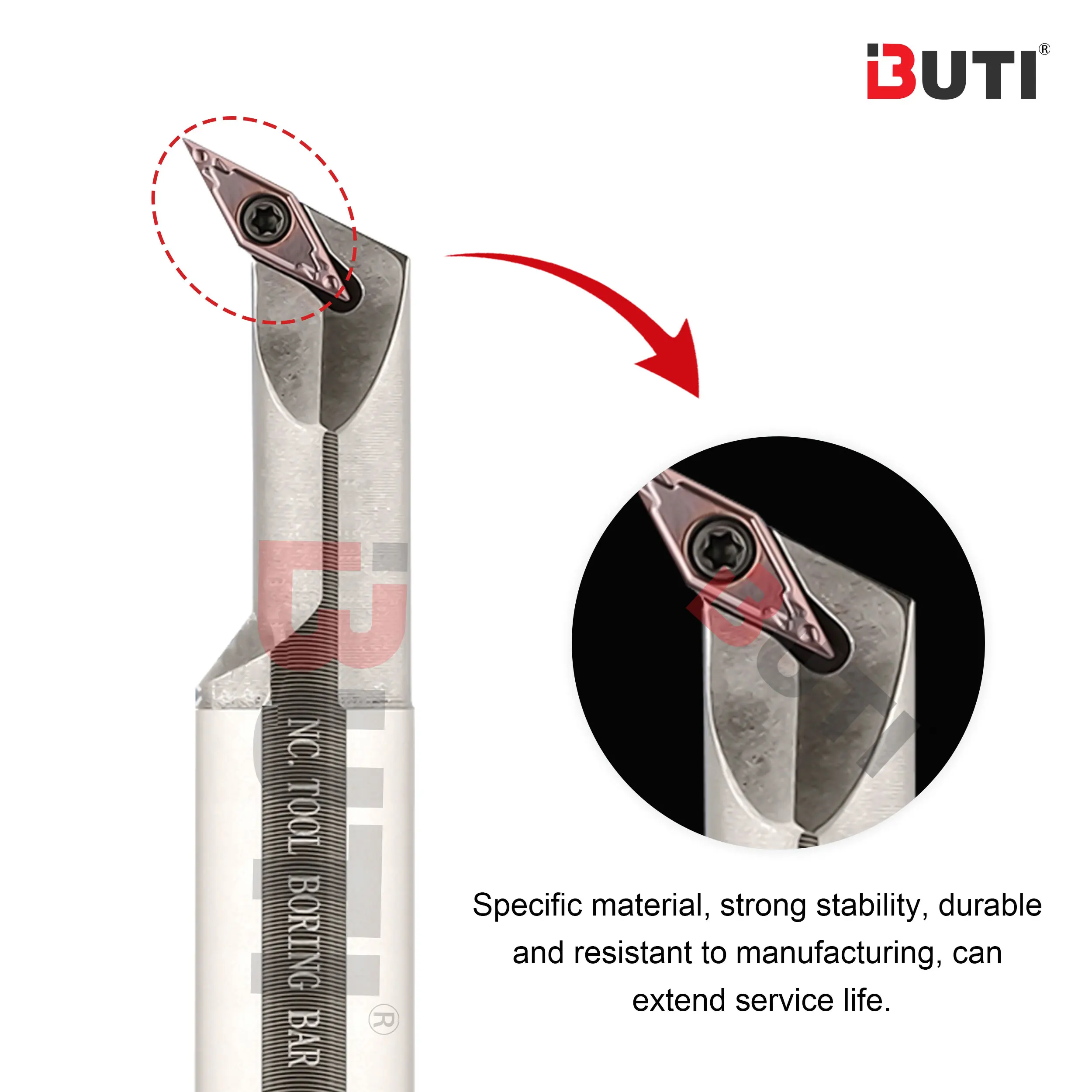 H1208L/H1410ME/H1812R/H2014R Ccentric Small Diameter Profile Boring Tool SVUCR08/SVUBR11/SVQCR08/SVQBR11 Inner Hole Tool Holder