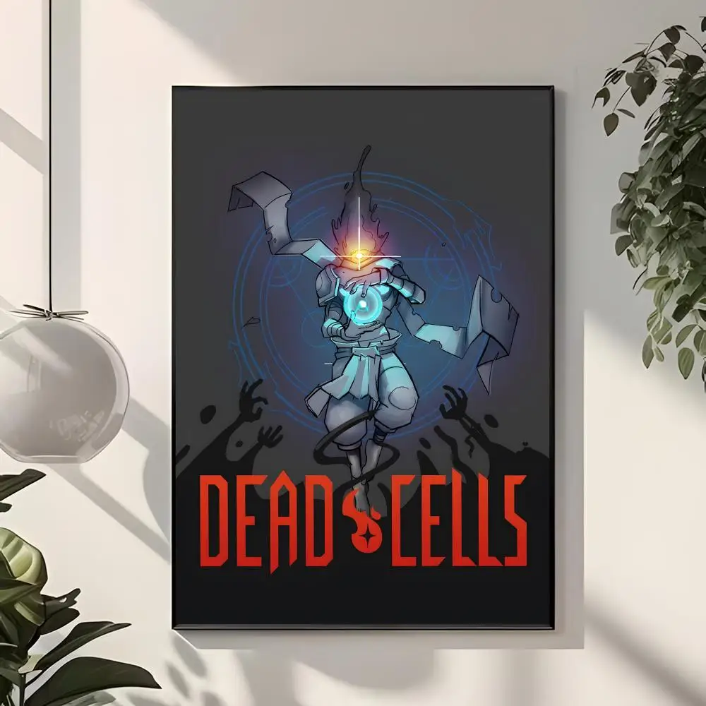 game action D-Dead Cells Poster  Classic Home Interior Design & Modern Wall Decor Art Collection