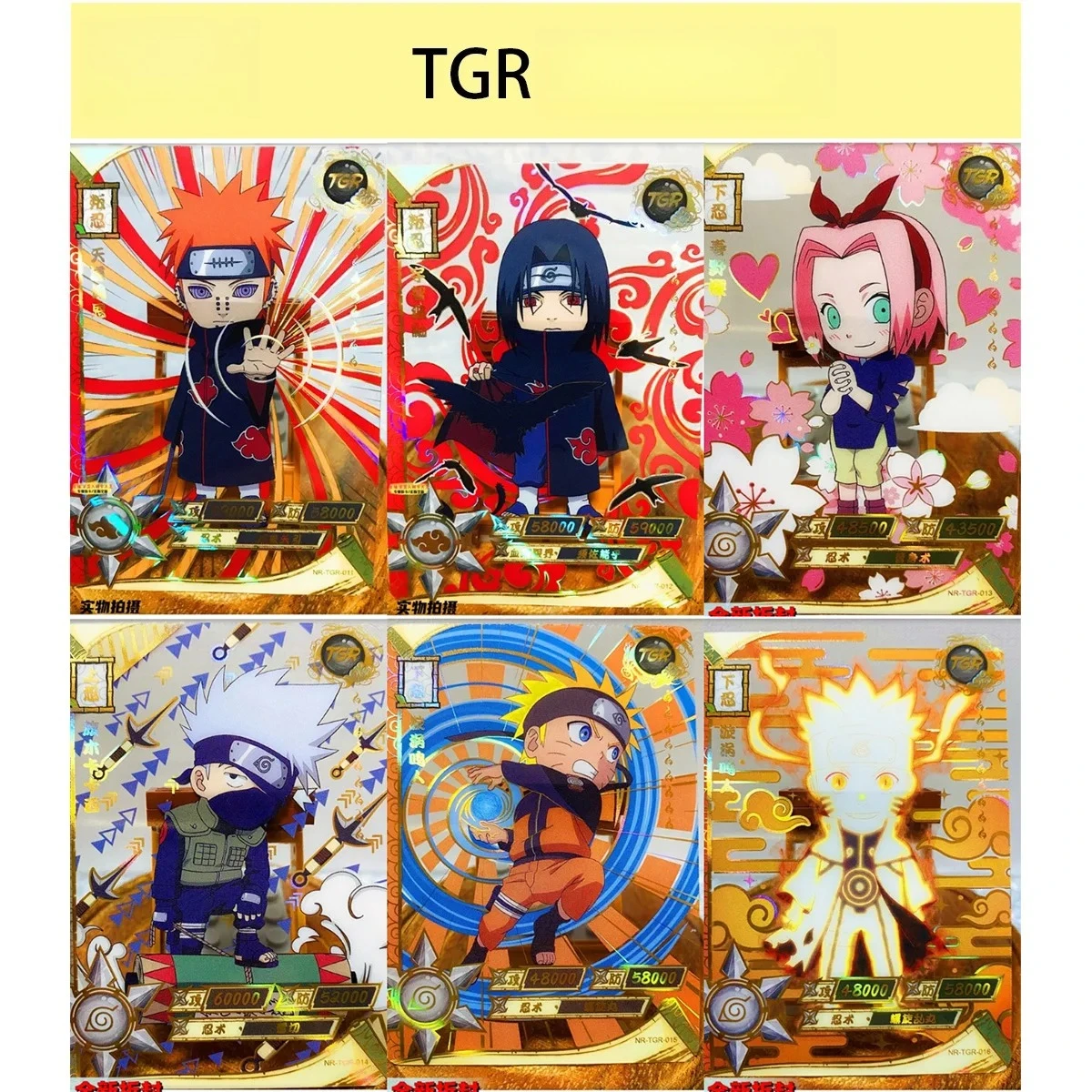 

Bandai Hozuki Mangetsu & Hatake Kakashi Редкие голографические карты Наруто Аниме Коллекционный набор Ограниченная серия Рождественские игрушки и подарки