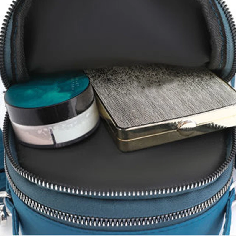 Oxford fabric crossbody bag, single shoulder strap, suitable for both men and women, versatile canvas small bag image 3