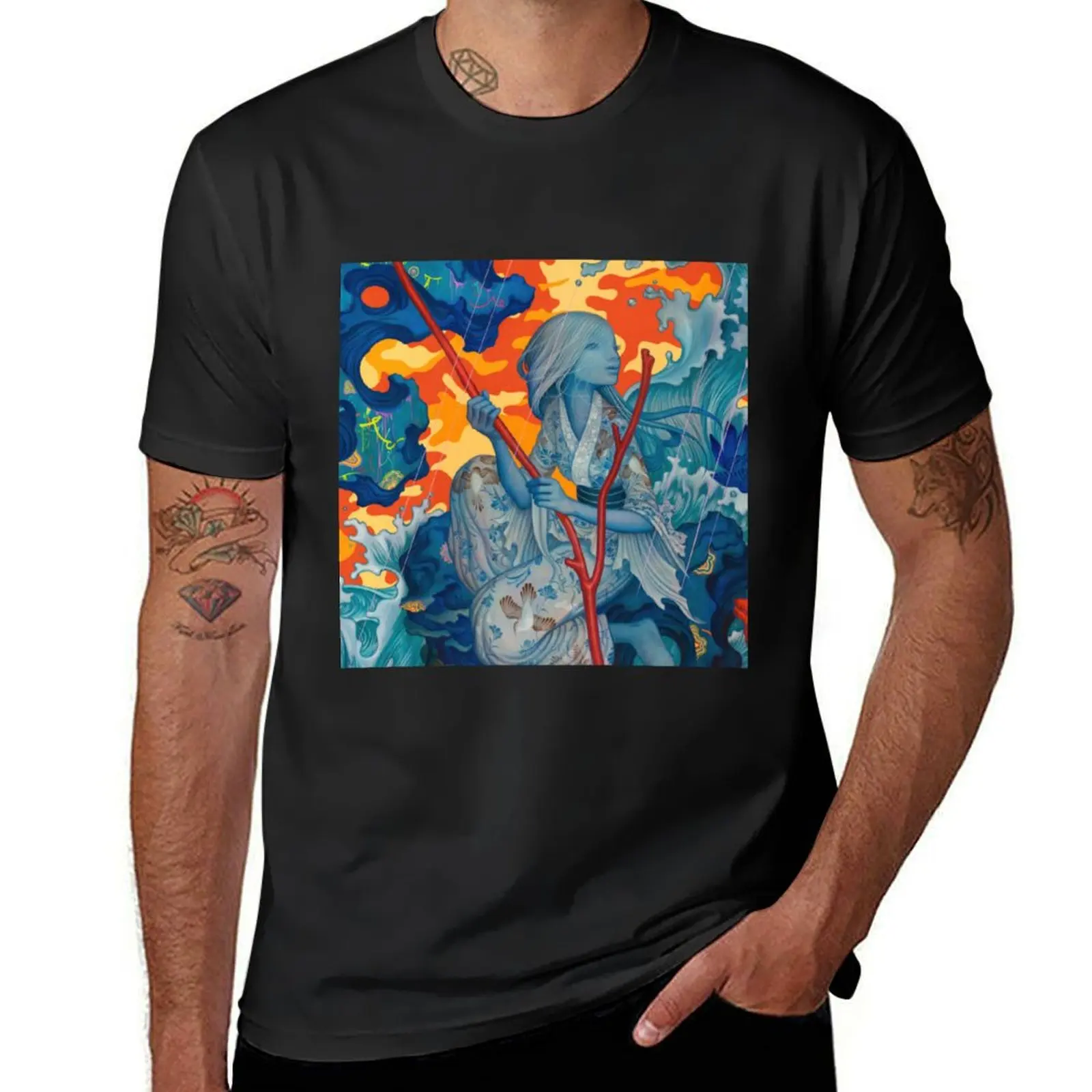 James Jean T-Shirt cute tops plus size tops quick-drying funny t shirts for men