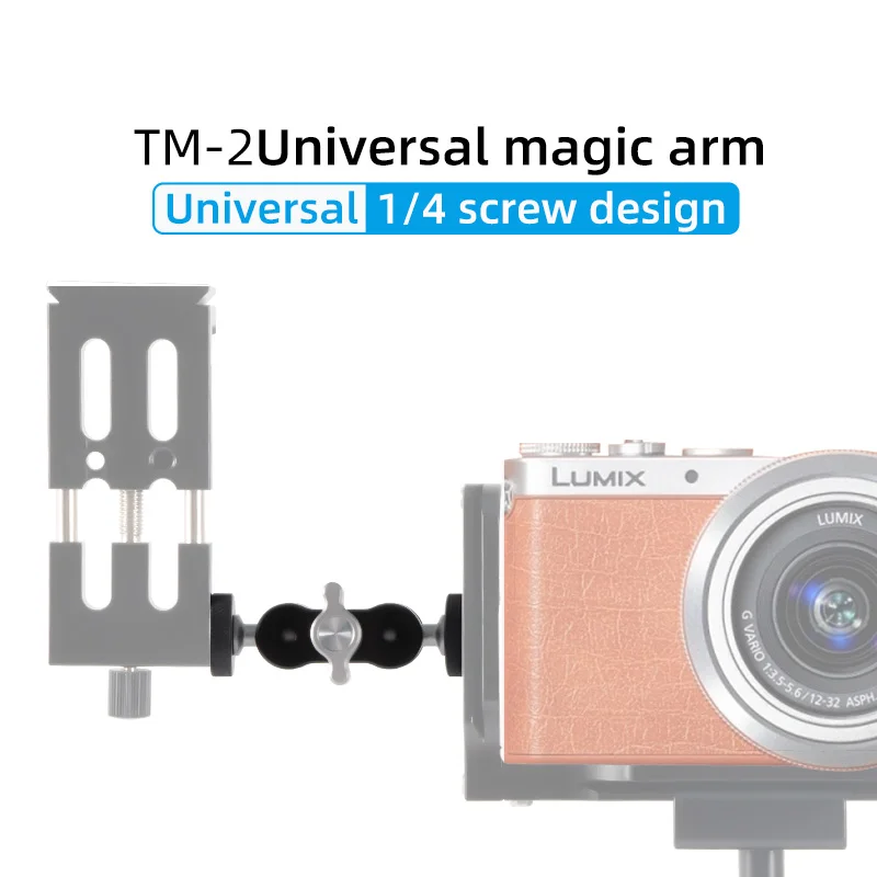 Universal Adjustment Magic Arm Aluminum Alloy Universal Bracket Live Fill Light External 1/4 Interface Strange Hand
