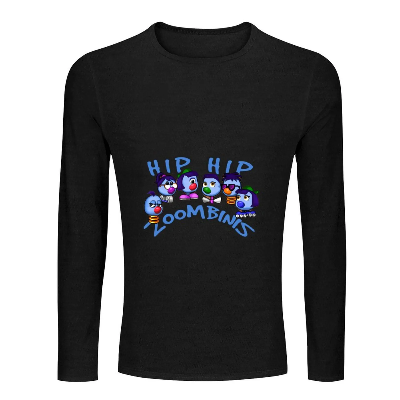 Zoombinis Characters Long T-Shirt blank t shirts cute clothes sweat shirts designer t shirt men