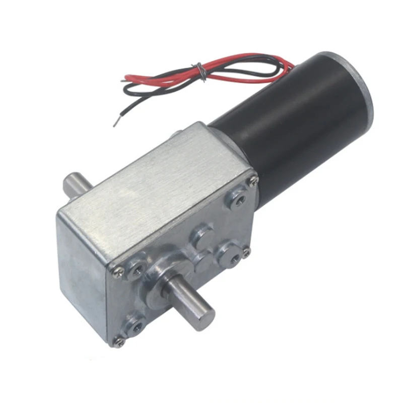 

Double Shaft Worm Gear Motor, High Torque 5840-31ZY DC 12V 24V Self Locking Reduction Motor