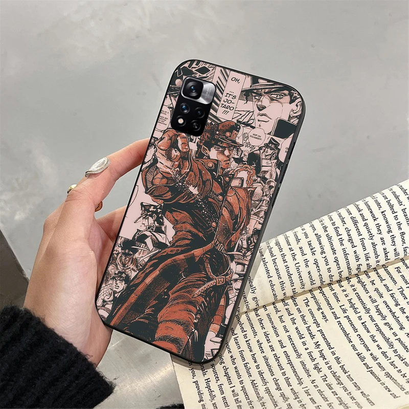 Невероятные приключения Джоджо Джотаро Джолин Чехол для телефона для Xiaomi Redmi note 14 Pro 14 13 12 11 10 Pro 14S 12S 11S Redmi 14C 13C 10