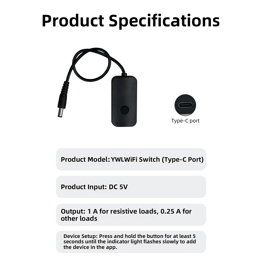 Intelligenter WLAN-Zeitschalter-Controller mit App-Fernbedienung & Sprachsteuerung für Aquarienpflanzenbeleuchtung, kompatibel mit DC5.5x2.1mm. – Detail 18