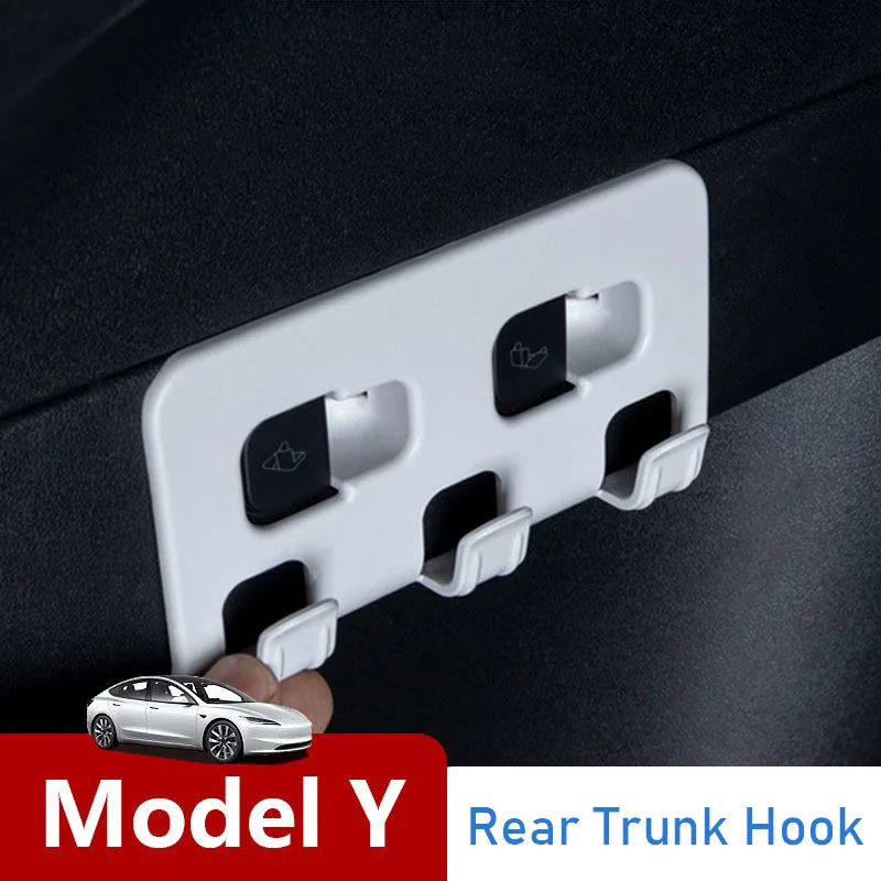 

1PC Trunk Hook Suitable For Tesla Model Y Trunk Hook Side Button Car Interior Modification Accessory Artifact Car Accessories