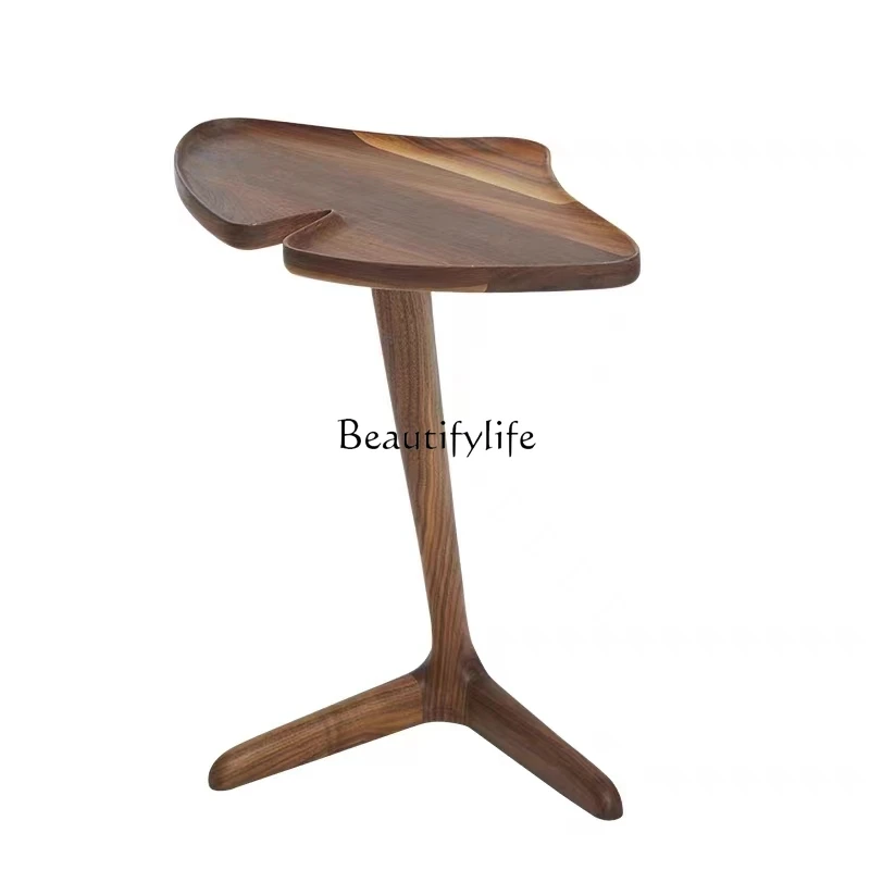 

**Nordic light luxury minimalist creative edge few corners few solid wood
