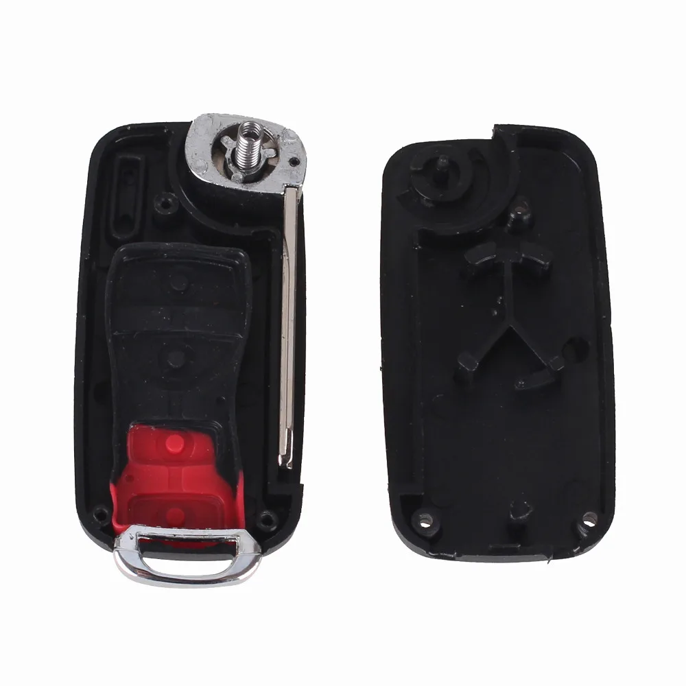 KEYYOU Modified 3 Buttons Remote Flip Folding Key Shell for Nissan Infiniti Xterra Frontier Muranon PATHFINDER TITAN