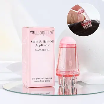 1/2 ks sada nástrojů pro barvení vlasů růžová 6,09 oz aplikátor vlasového oleje lahvička a 1ml dil růst vlasů pevný hřeben na vlasy salon kadeřnické nástroje 10 nejlepší prodej lahvička s aplikátorem na vlasy - №4