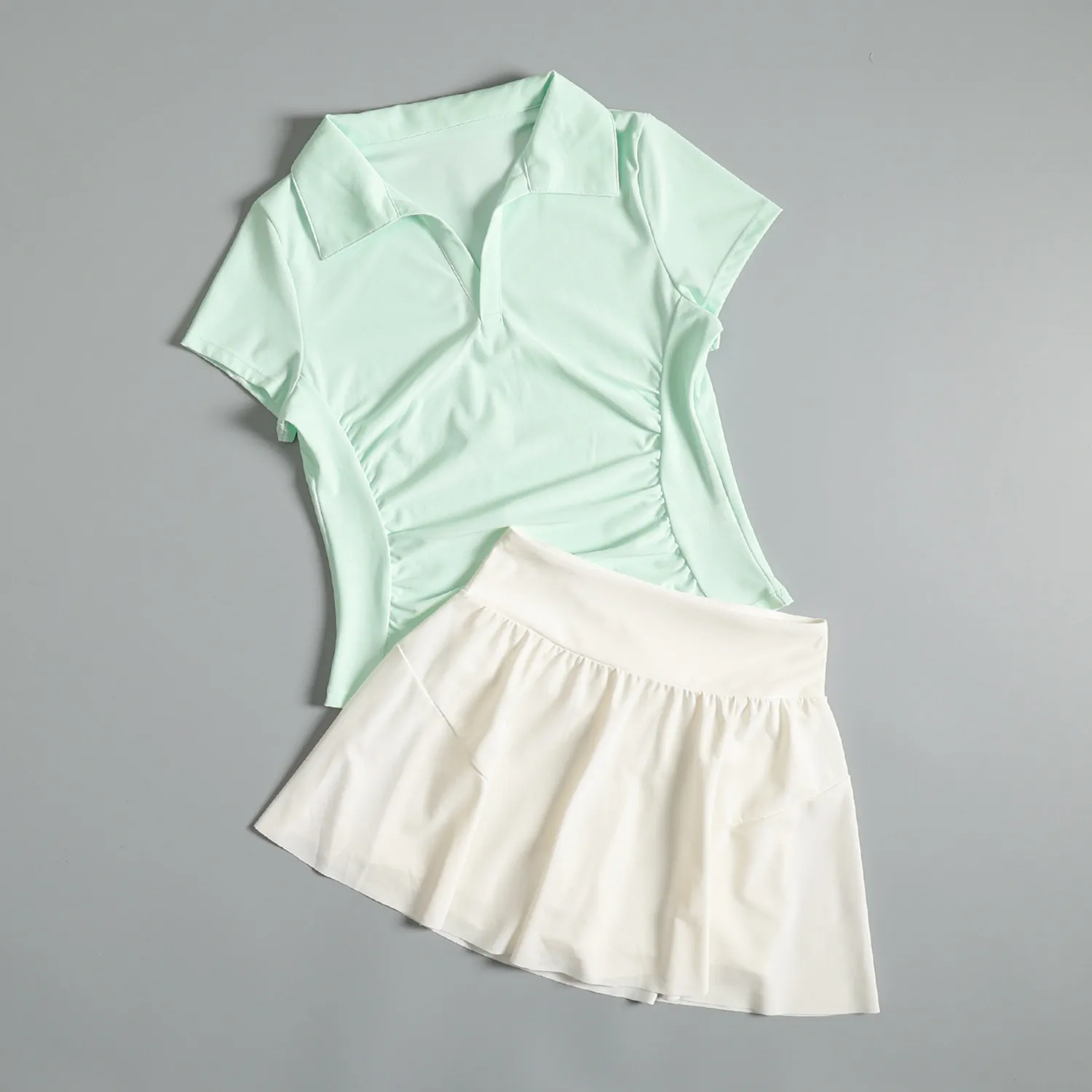 

Badminton sports suit women's summer fitness clothing training morning running quick-drying clothing anti-exposure running