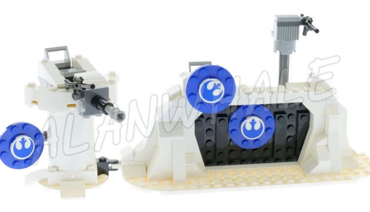 534pcs Star Plan Action Battle Echo Base Defence Blaster Tower AT-AT Walker 11423 Building Blocks Toy Compatible With Model