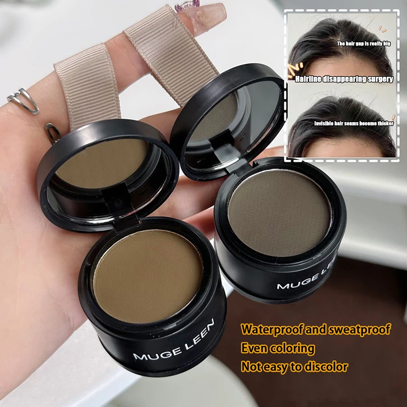 1 Stück Haaransatz Puder Haarwurzel vertuschen natürliche wasserdichte sofort modifizierte Reparatur Haars chatten Puder Make-up Haar Concealer