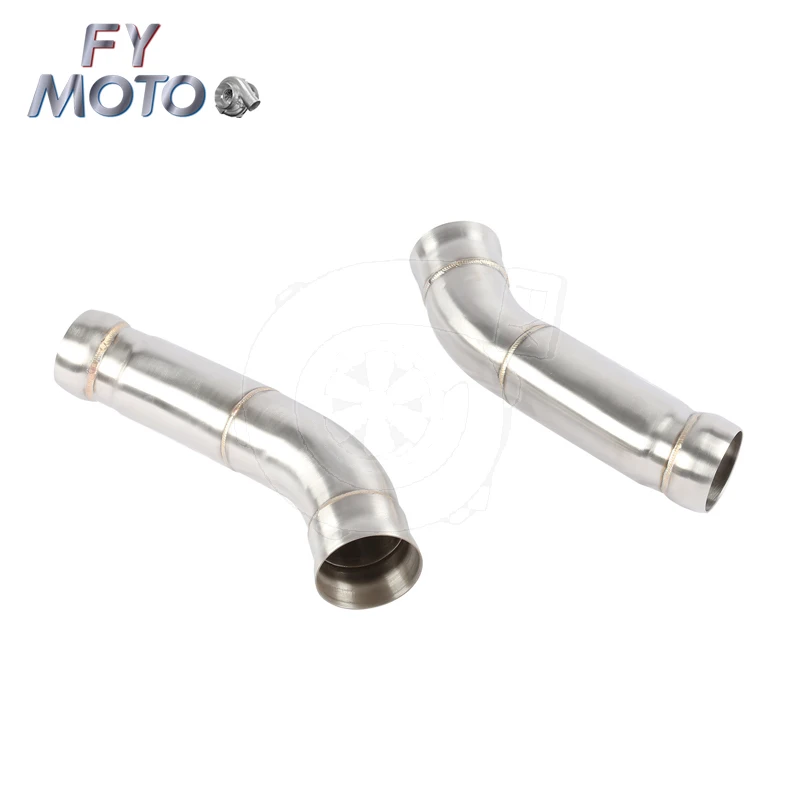 Radiator + Exhaust Downpipe For Mercedes Benz AMG C63 W205