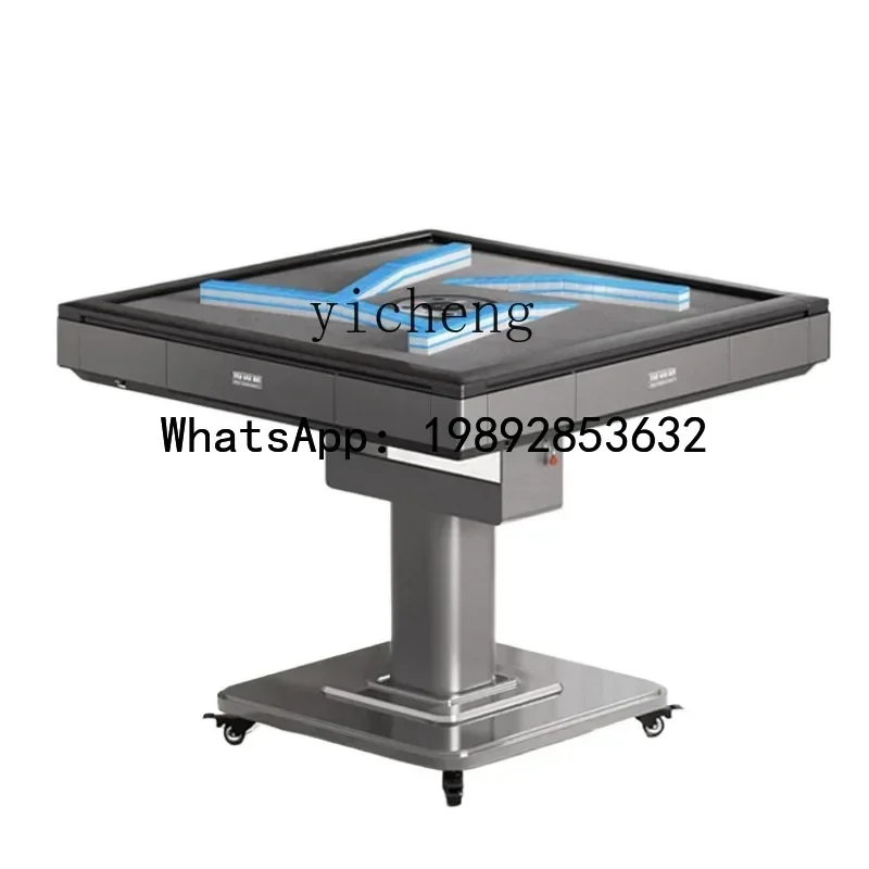 roller coaster mahjong machine automatic household silent folding electric mahjong table dual-purpose