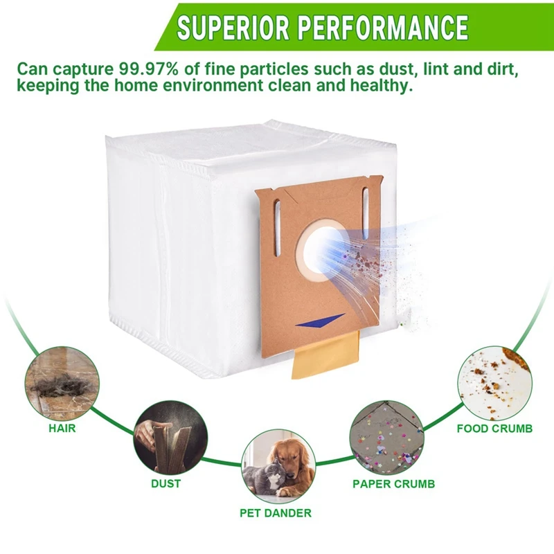 Sac à poussière pour aspirateur robot ECOVACS Deebot T8 AIVI/T8 Max/N8 Pro Plus/Ozmo T8/N8 Pro/T9 AIVI/T9 PRO/DX93/DDX96