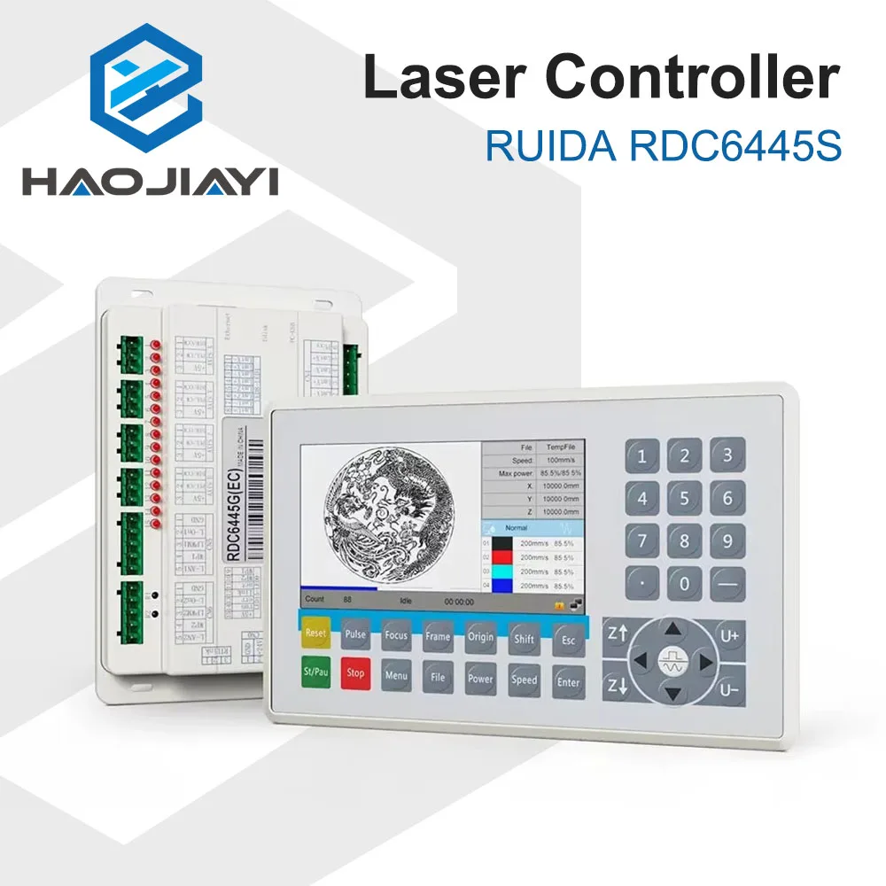 Ruida 6445S RDC6445S CO2 Laser Controller Upgrade 6445 6445G RDC6445G Systems for CO2 Laser Cutting Engraving Machine