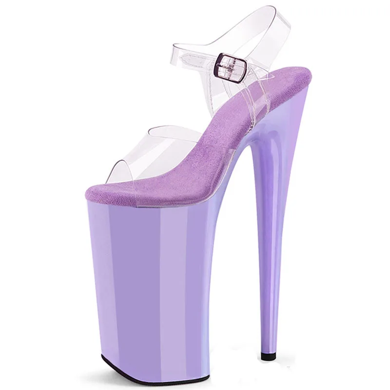 Nightclub Exotic 10Inch 26cm High Heels Strip Pole Dance Shoes Models Sexy Open Toe Gladiator Bride Dress Platform Sandals Women