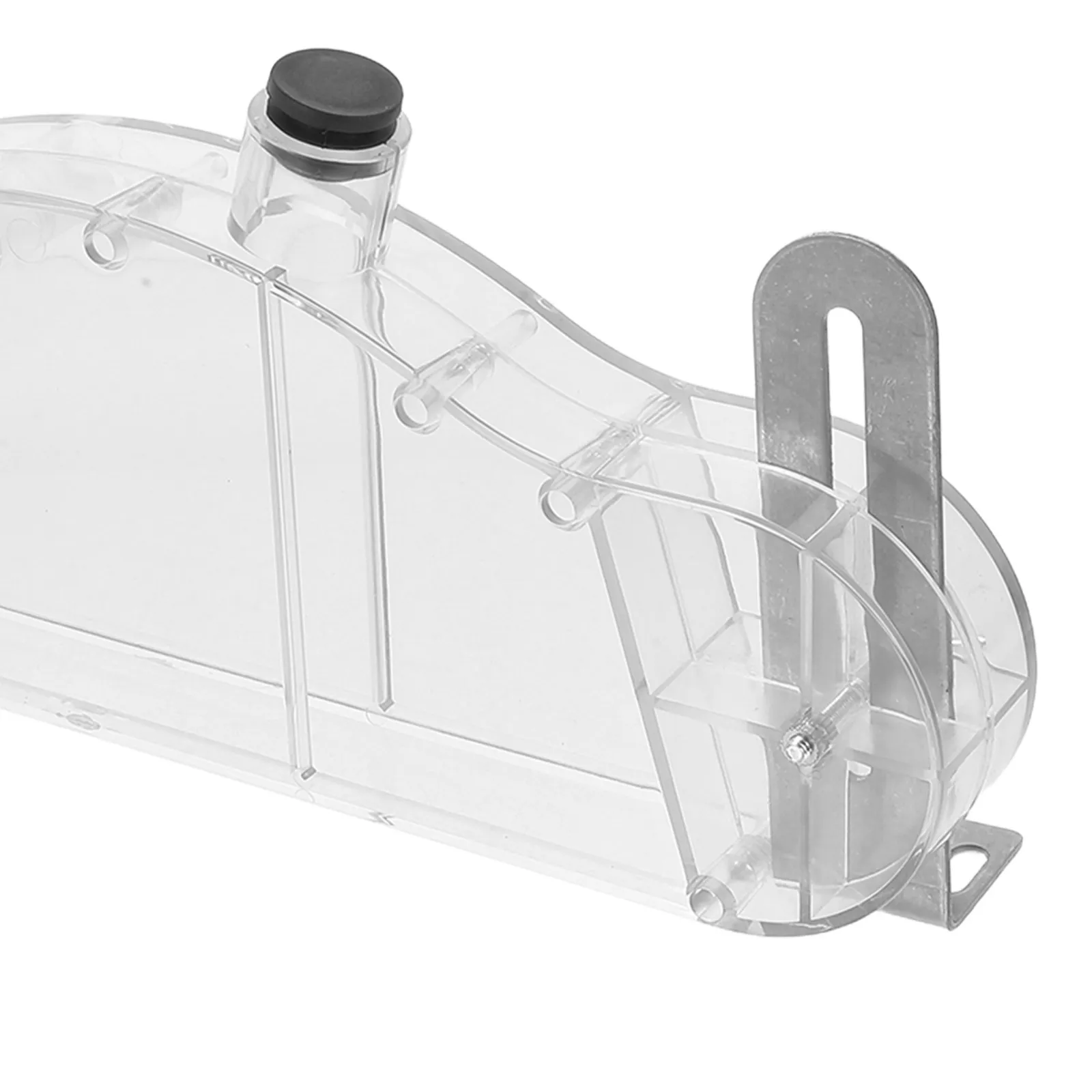 Woodworking Table Saw Protective Cover Transparent Robust Dust Hood Safety Shield for Efficient Sawdust Control and User