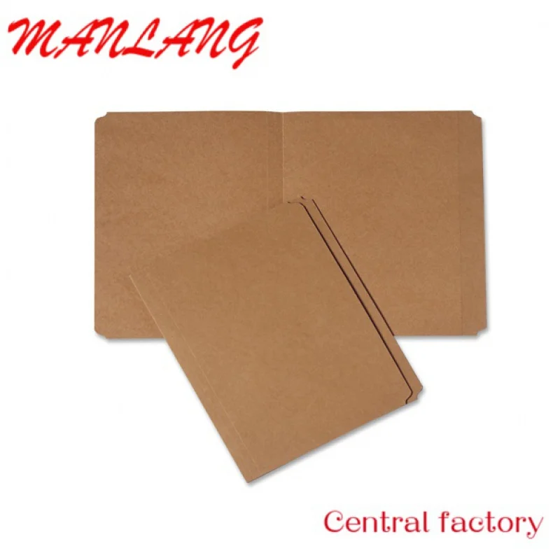 Custom  Custom  Printing A4 Paper Presentation File Folder with Pocket