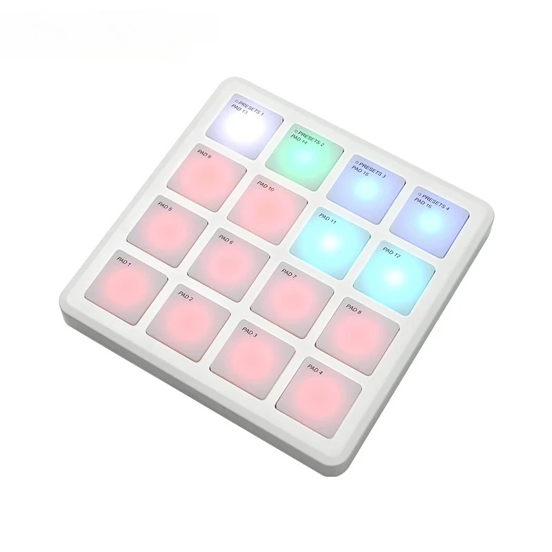 SK-16 SMC-PAD Pocket Pad Portable Wireless MIDI Controller 16 Pads Suitable Percussion Keyboard  USB-C Interface view 3