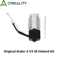 CREALITY 3D Ender-3 V3 SE Print Head Kit Black Heater Hose Heating Block Kit 3D Printer Part Equipped with a 0.4mm nozzle