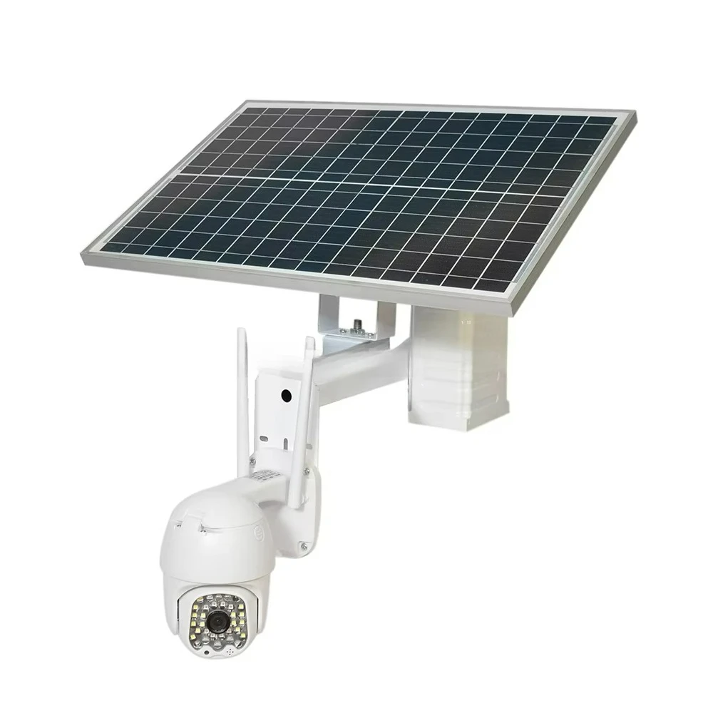 Best-Selling Closed Circuit Television (CCTV) TF Card NVR Storage Outdoor Security Wireless Wifi IP Dome LTE 4G Solar PTZ Camera