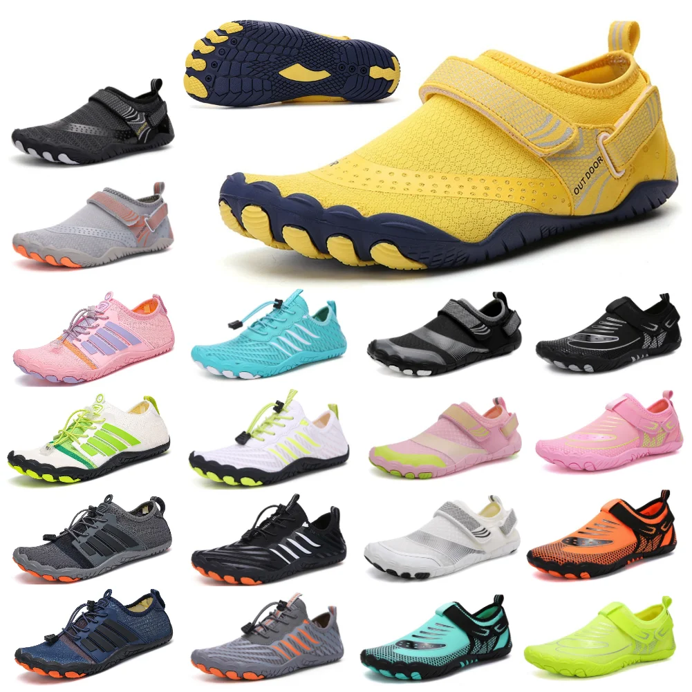 Unisex Diving Aqua Shoes Swimming Water Shoes Men Women Summer Barefoot Beach Shoes Quick Dry Nonslip River Sea Diving Sneakers