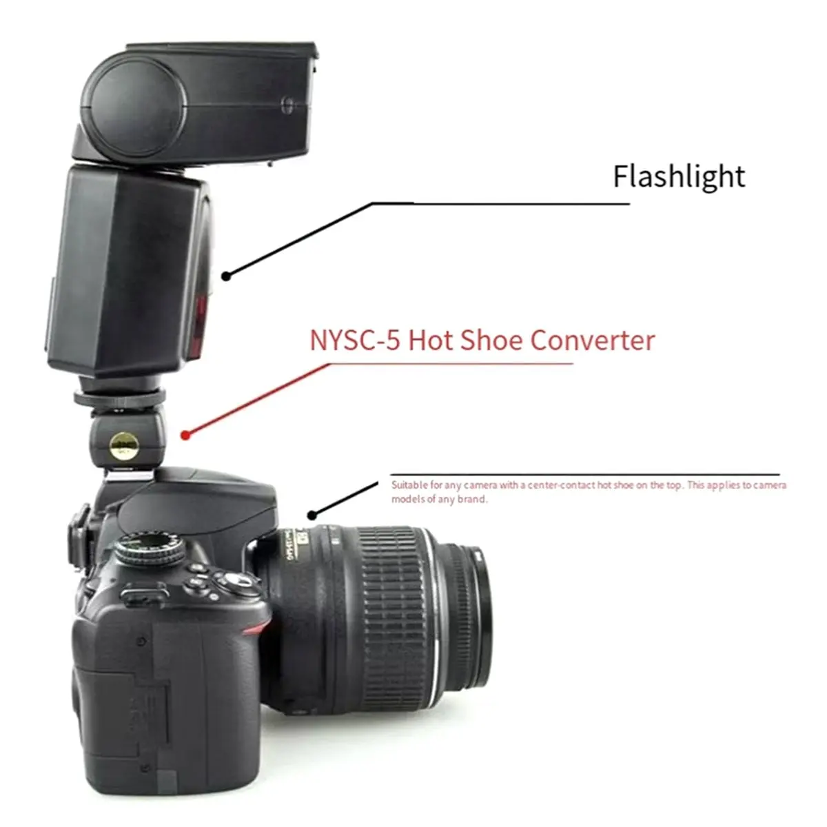adaptador-de-flash-at33-1-unidade-compativel-com-flashes-sony-af-minolta-com-um-unico-contato-central-no-topo-tipo-hot-shoe
