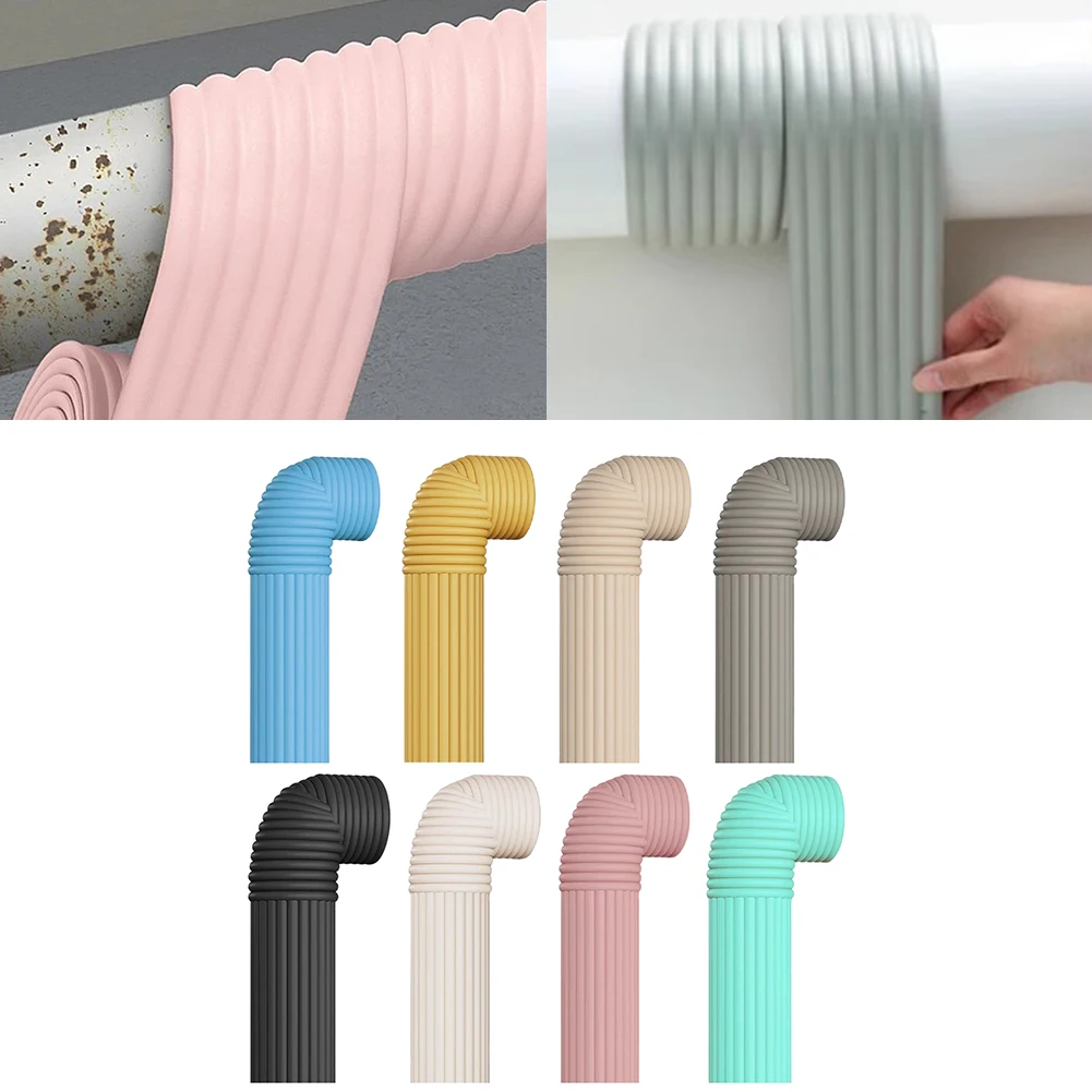 Pipe Wrap Insulation Outdoor Water Pipe Anti-freezing Strip Winter Foam Pipe Insulation Tape Anti-collision Pipe Tape Insulation