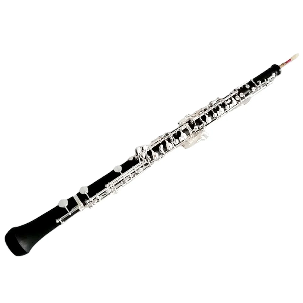 17‑Key C Tone ABS Oboe Silver‑Plated Keys For Beginner Grading Woodwind Musical Instrument