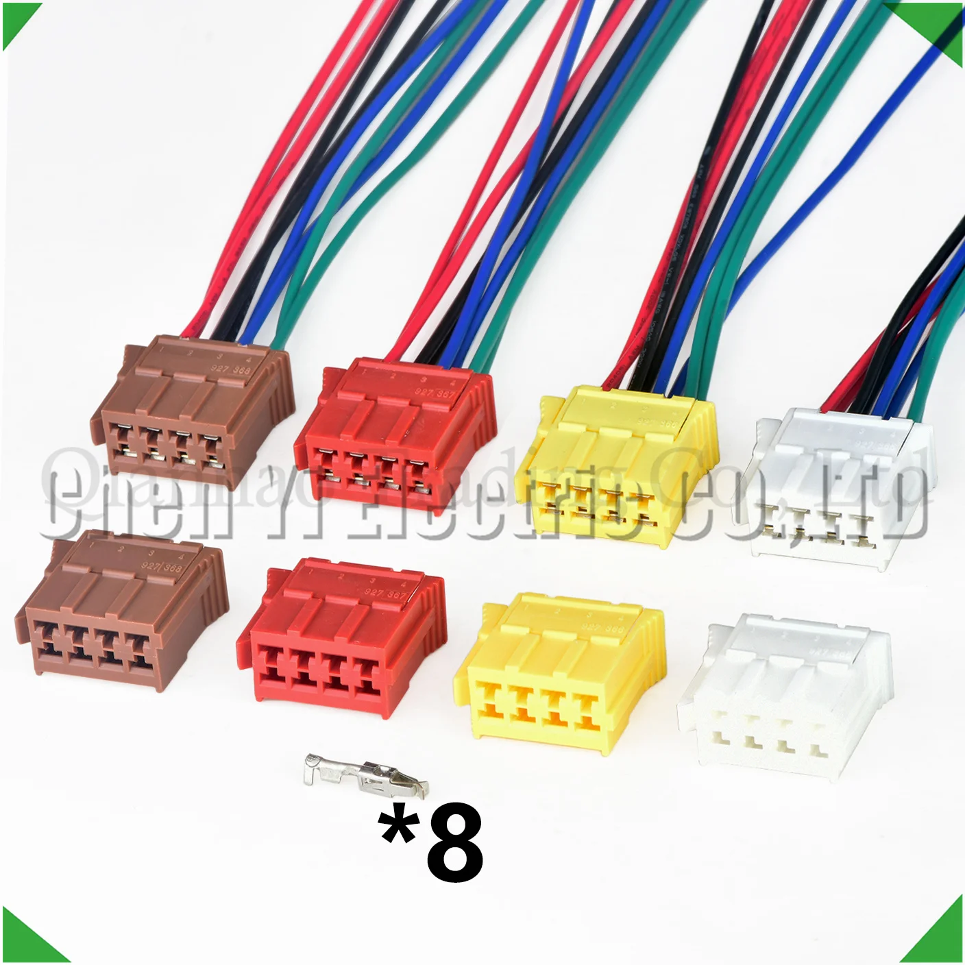 8 Pin Automotive connectors Car host navigation ECU control module harness plug 927366-1 927367-1 927368-1 927365-1