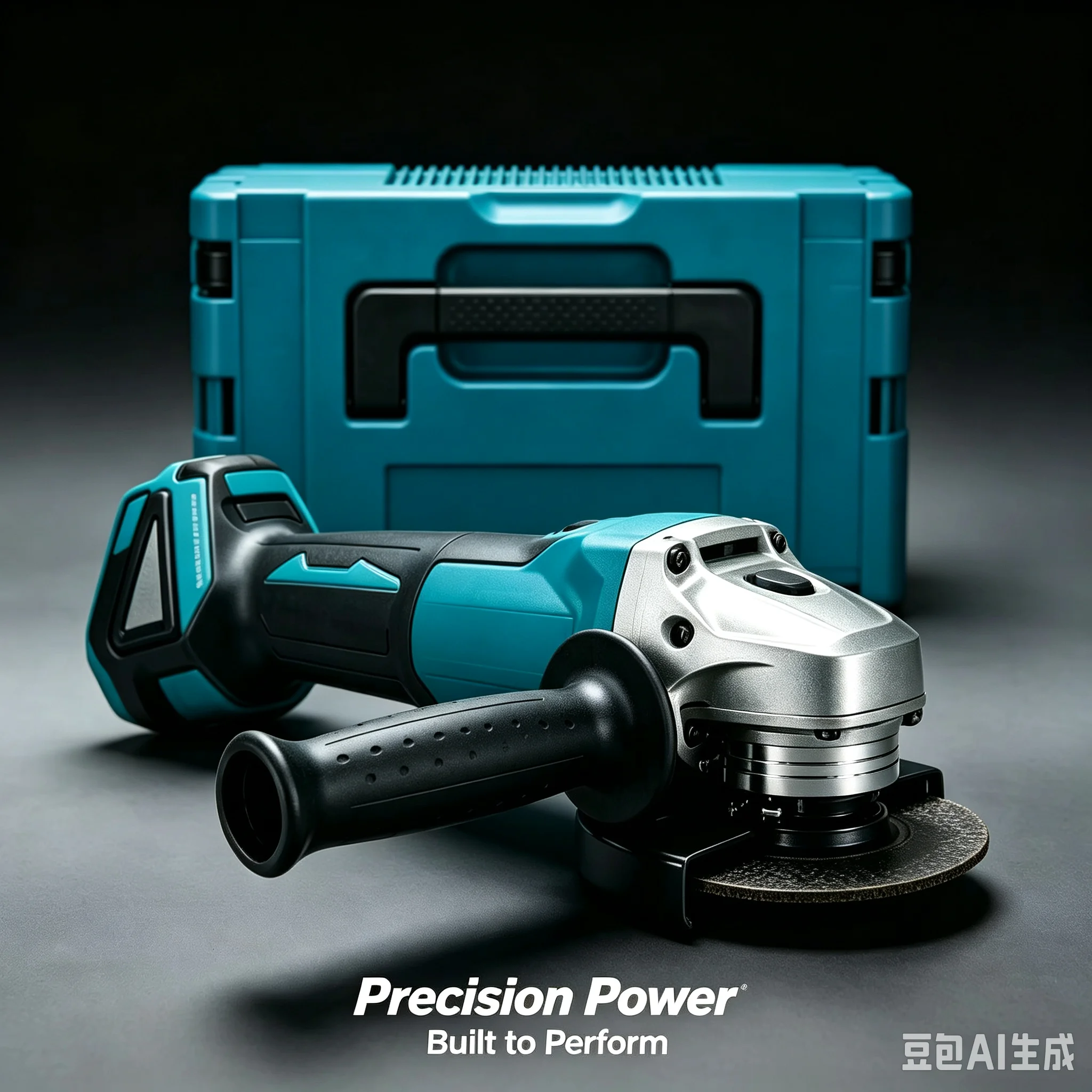Image of Für Makita DGA404 125mm/100mm Akku-Winkelschleifer, bürstenlos, Lithium-Ionen, wiederaufladbar, Hochleistungs-Poliermaschine