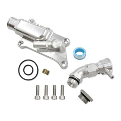 K Series Upper Coolant Housing With Straight Elbow Filler Neck Hose For Honda K20Z3 K24