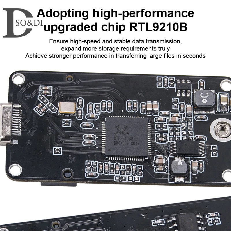 Адаптер M.2 SSD на USB 2230 USB Type-C, 1 шт.