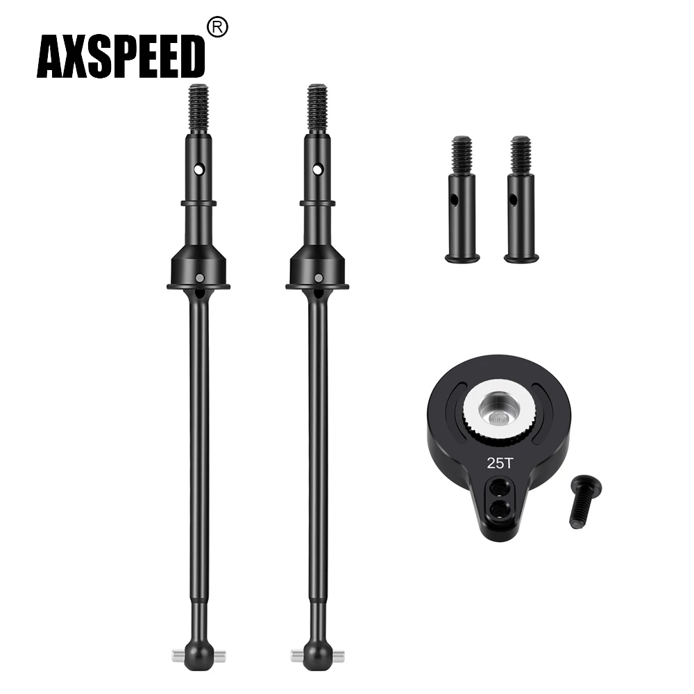 

Сервопривод AXSPEED (передний/задний) из стали и алюминиевого сплава 25T для LOSI 22S Sprint Short Course Truck 1/10, запчасти для тюнинга радиоуправляемых моделей