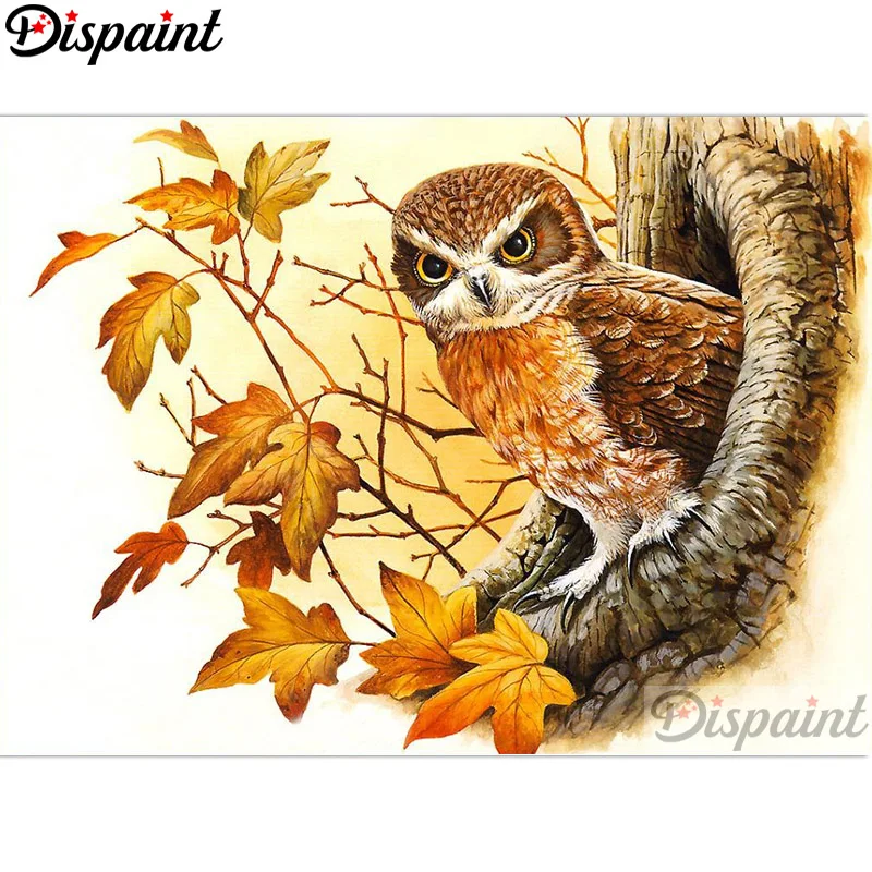 

Dispaint Full Square/Round Drill 5D DIY Diamond Painting "Animal bird scenery" 3D Embroidery Cross Stitch Home Decor Gift A12305