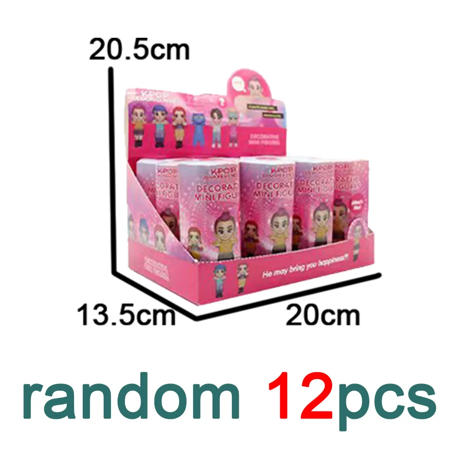 2025 Venta caliente Kpop Demon Hunters caja ciega serie figuras de Anime adornos muñecas Fans niños regalo de cumpleaños